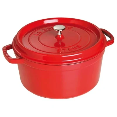 Afbeelding van Staub Ronde stoof / braadpan 28cm kleur kers 6,7ltrl 1102806