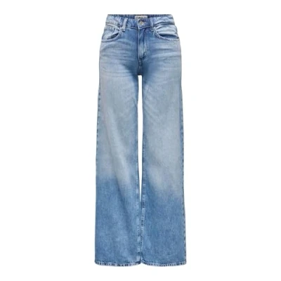 Afbeelding van Onlhope Low Waist Wide DNM Tai194 Noos, Light Medium Blauw Denim, 29W x 34L