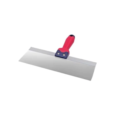 Afbeelding van Marshalltown oppervlakte spatel met softgrip handvat van roestvrij staal, afmeting: 254x76 mm, gereedschap voor gipsplaten en schilders