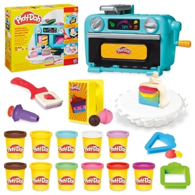 Afbeelding van Play Doh Super Slice Cake Playset