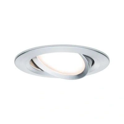 Afbeelding van Paulman set LED 1x6,8W 2700K 51mm alu gedr/alu