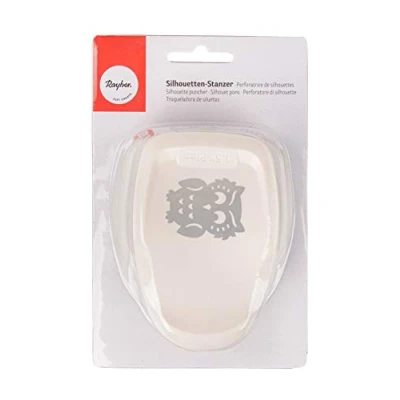 Afbeelding van Rayher Hobby 69074000 Silhouetpons, uil, 3,5 x 4,5 cm, geschikt voor papier/karton tot 200 g/m²