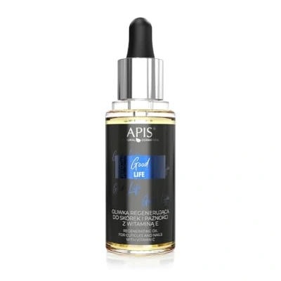 Afbeelding van apis good life regenererende olie voor nagelriemen en nagels met vitamine E, 30 ml