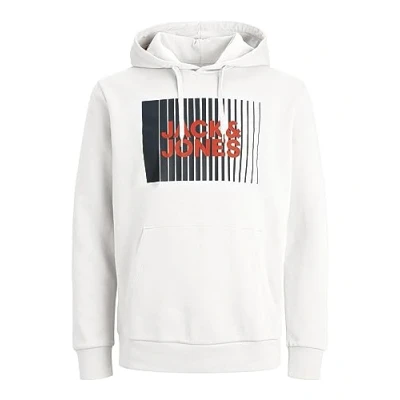 Afbeelding van Jack &amp; Jones Jjecorp LOGO PLAY NOOS Hoodie, Heren, Maat: XXL, White