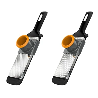 Afbeelding van Fiskars Handrasp set, 2 delig, grof en fijn, metaal/kunststof, Functional Form, 1014413