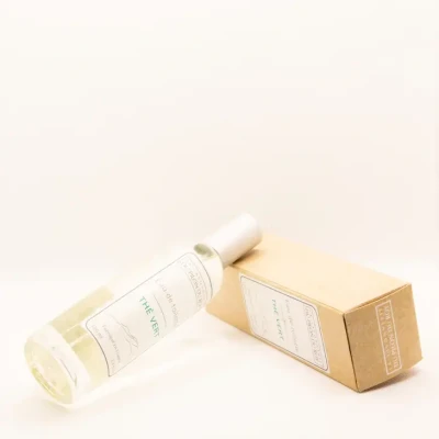 Afbeelding van Biologische Eau de toilette Groene thee gemaakt in Frankrijk frisse geur citrus elegante 100ml