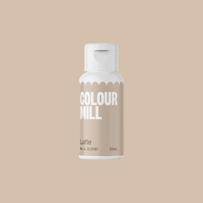 Afbeelding van Colour Mill Oil Blend Voedingskleurstof op Oliebasis Latte 20ml