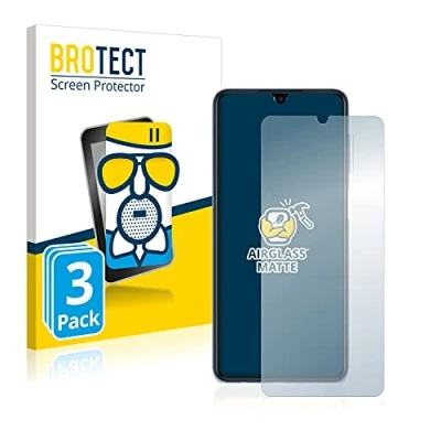 Afbeelding van BROTECT Antireflecterende Glas Screen Protector Mat voor Samsung Galaxy M22 (3 Stuks) Schermbeschermer [Beschermglas Folie niet Gehard Glas]