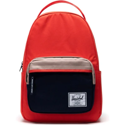 Afbeelding van Herschel Vrije tijd Rugzak met laptopvak Miller Backpack 32L Grenadine / Peacoat Light Taupe Neonoranje