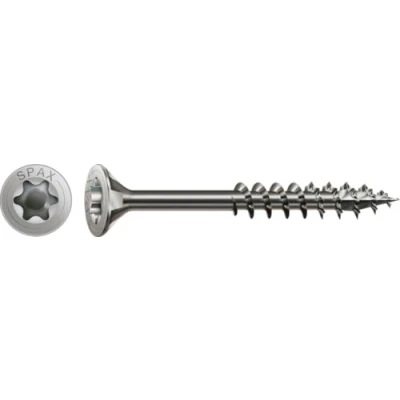 Afbeelding van SPAX 0197000801005 Houtschroef 8 mm 100 T STAR plus RVS A2 50 stuk(s)