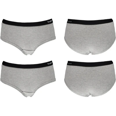 Afbeelding van Apollo hipster met bamboe (set van 2) grijs