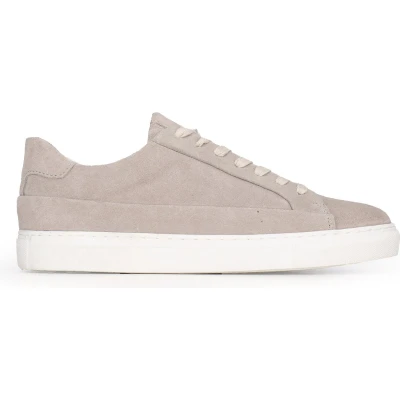 Afbeelding van PS Poelman Sneakers laag, Heren, Maat: 41, Medium grey Veloursleer