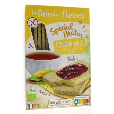 Afbeelding van Pain Des Fleurs Special matin mais crackers 230 g