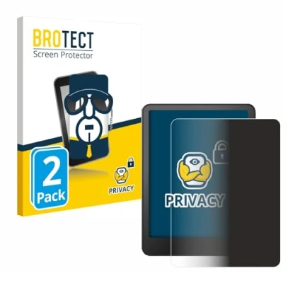 Afbeelding van BROTECT privacy screenprotector voor Amazon Kindle Paperwhite 2024 (12. Gen.) Folie Beschermfolie Blauwlichtfilter (2 Stuks)