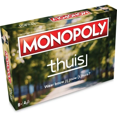 Afbeelding van Monopoly Thuis Familiespel Bordspel Min leeftijd 8 jaar