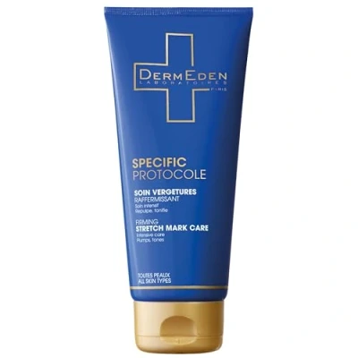 Afbeelding van DermEden Firming Stretch Mark Care 200 ml Werkt tegen striae en verlies van stevigheid Hydrateert, vermindert verstevigt huidvlekken Gemaakt in Frankrijk door onze laboratoria