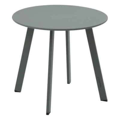 Afbeelding van Hesperide Bijzettafel/tuin tafel Saona metaal groen D50 x H45 cm voor buiten