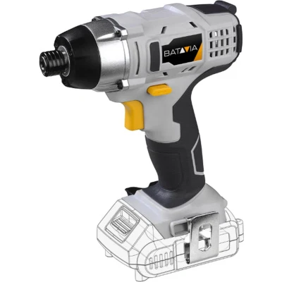 Afbeelding van Slagschroevendraaier 18V Incl. 4,0 Ah Accu / 2,4 Oplader Krachtig en geschikt voor het moeiteloos vast losdraaien van grote schroeven Maxxpack