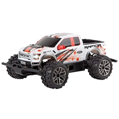 Afbeelding van Carrera RC 370183017 Ford F 150 Raptor 1:18 modelauto voor beginners Elektro Monstertruck 4WD Incl. accu en lader