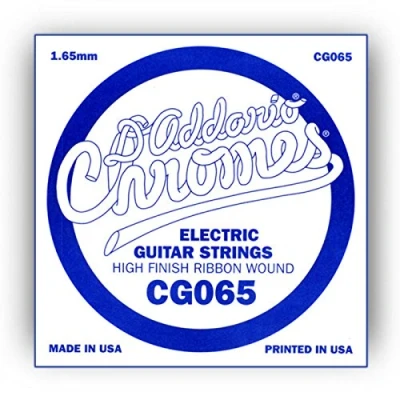Afbeelding van D&#039;Addario CG065 .065 Flat Wound Single String voor Elektrische Gitaar
