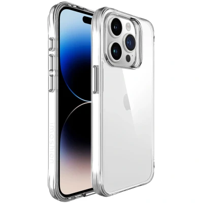 Afbeelding van Apple iPhone 15 Pro Hoesje Kunststof iMoshion Hardcase/Backcover Transparant Telefoonhoesje Shockproof/Valbescherming