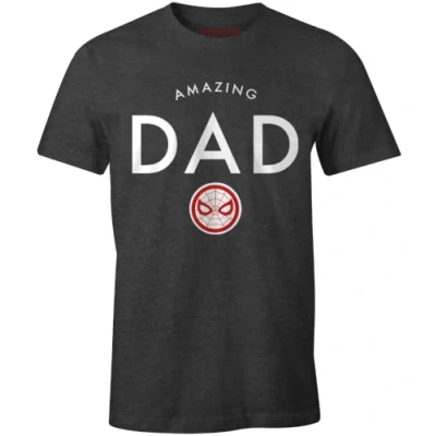 Afbeelding van Marvel MEMARCOTS230 T shirt, antraciet melange, maat S