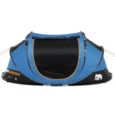 Afbeelding van Deryan Luxe Cocoon Pop Up Tent Anti UV 50+ 2 Seconds Persoons Navy