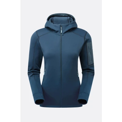 Afbeelding van Rab Modulus Hoody Wmns Tempest Blue Size 10 Dames