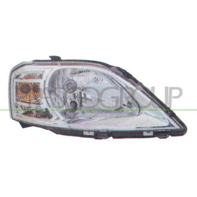 Afbeelding van PRASCO DA3224804 Koplampen Links H4 voor rechtsrijdend verkeer DACIA: Logan I Express (FS) 1.4, 1.6, 1.5 dCi 2009