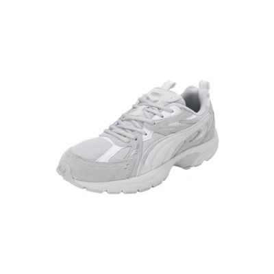 Afbeelding van PUMA Milenio Tech sportschoenen voor dames, Cool Lichtgrijs Veer Grijs Wit, 47 EU