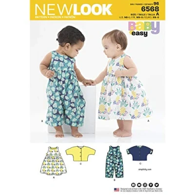 Afbeelding van New look naaipatroon, Papier, Wit, Diverse