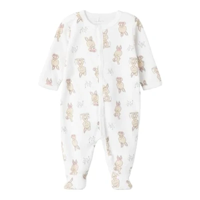 Afbeelding van Name it Nbfnightsuit Rabbit Pyjama voor kinderen, Maat: 92, Bright white