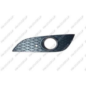Afbeelding van PRASCO Premium OP4142134 Bumper Grill met gat(en) voor mistlampen Links OPEL: Astra H Hatchback