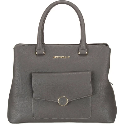 Afbeelding van Betty Barclay Shopper Zip Bag Anthracite Antraciet