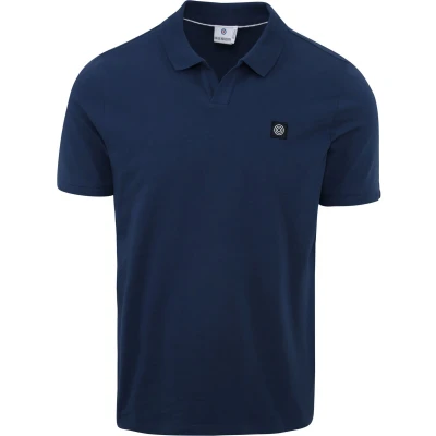 Afbeelding van Blue Industry M38 Poloshirt Navy maat XL heren met Modern fit Pasvorm Stretch Suitable Herenkleding