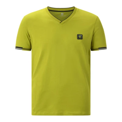 Afbeelding van Jan Vanderstorm loose T shirt MORKBERG Plus Size groen