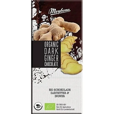 Afbeelding van Meybona Organic Dark Ginger Chocolate 100GR
