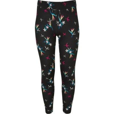 Afbeelding van Urban Classics SOFT AOP Legging voor kinderen, Maat: 110/116, Blackfloret