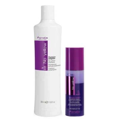 Afbeelding van Fanola No Yellow Shampoo + 2 phase Potion 350 ml 150