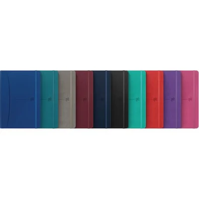 Afbeelding van Signature Journal A5 geruit 5mm 80 vel gebonden harde kartonnen kaft assorti 10