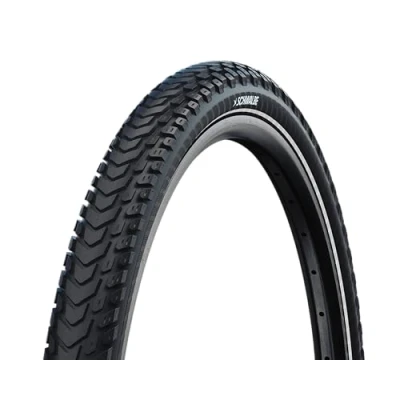 Afbeelding van Schwalbe Buitenband 28 1.60 (42 622) Marathon Mondial Perform. zwart refelectie