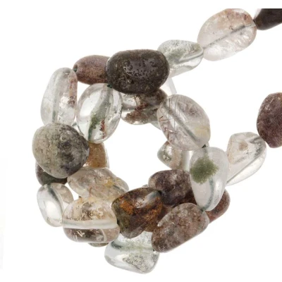 Afbeelding van Lodolite Kwarts Kralen (2 19 x 3 8 2 7 mm) 50 Stuks