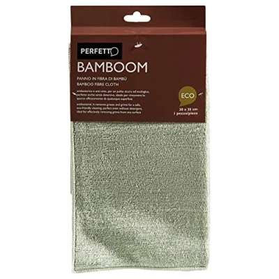Afbeelding van Perfetto bamboe vezeldoek Bamboom afmeting 30 x 35 cm, meerkleurig, één maat