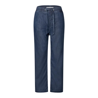 Afbeelding van Street One Dames Wide Leg Jeans, Dark Blue Clean, 27