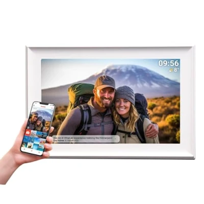 Afbeelding van Denver Digitale Fotolijst 10.1 inch Ambient LED HD Frameo App Fotokader WiFi IPS Touchscreen 16GB PFF1080W