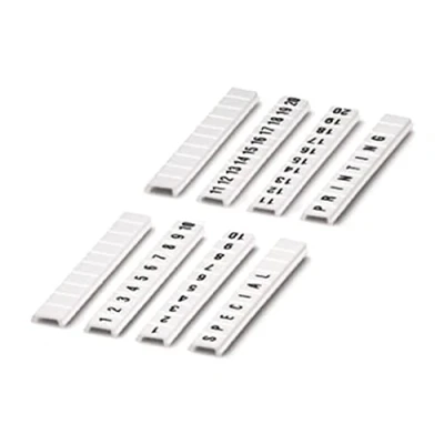 Afbeelding van ZBF 4/WH 100:ONBEDRUKT zackband vlak 100:UNBEDRUCKT Phoenix Contact Inhoud: 100 stuk(s)