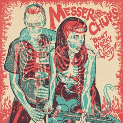 Afbeelding van Messer Chups Don&#039;t Worry Be Creepy (7&quot; Vinyl Single) (Coloured Vinyl)