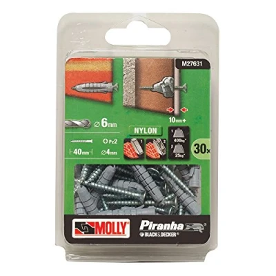 Afbeelding van Molly 2NYL Multi Fixing, 6 x 30 mm Pack van