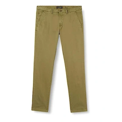 Afbeelding van Marc O&#039;Polo Dobby Structure Chino, Heren, Maat: 32x30, Oliv