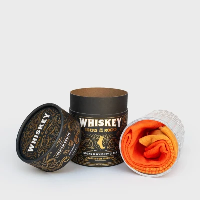 Afbeelding van Socks On The Rocks Cadeauset Whiskey van Luckies